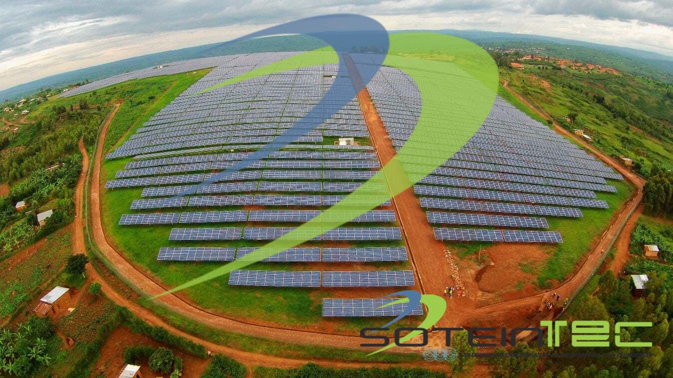 Planta de energía solar desarrollada por Soteintec